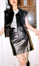 Load image into Gallery viewer, Fax-leather Mini skirt

