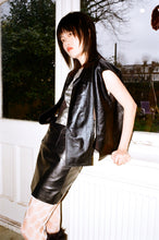 Load image into Gallery viewer, Fax-leather Mini skirt
