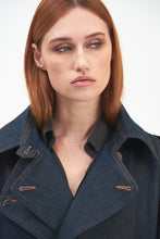 Load image into Gallery viewer, Storm Denim Trench
