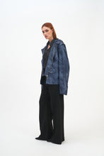 Load image into Gallery viewer, Restock - Azure Emberline Leather Jacket
