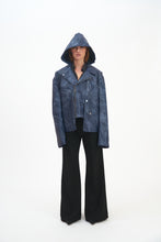 Load image into Gallery viewer, Restock - Azure Emberline Leather Jacket
