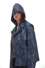 Load image into Gallery viewer, Restock - Azure Emberline Leather Jacket
