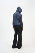 Load image into Gallery viewer, Restock - Azure Emberline Leather Jacket
