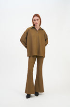 Load image into Gallery viewer, Burnt Nutmeg Brown Shirt
