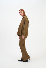 Load image into Gallery viewer, Nutmeg Brown Flared Trousers

