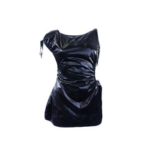 Load image into Gallery viewer, Ebony Parachute Minidress
