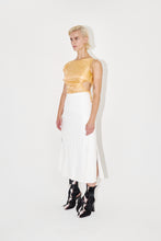 Load image into Gallery viewer, Nell Creamy Leather Skirt
