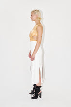 Load image into Gallery viewer, Nell Creamy Leather Skirt

