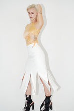 Load image into Gallery viewer, Nell Creamy Leather Skirt
