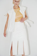 Load image into Gallery viewer, Multi-panelled Vegan leather Gilet
